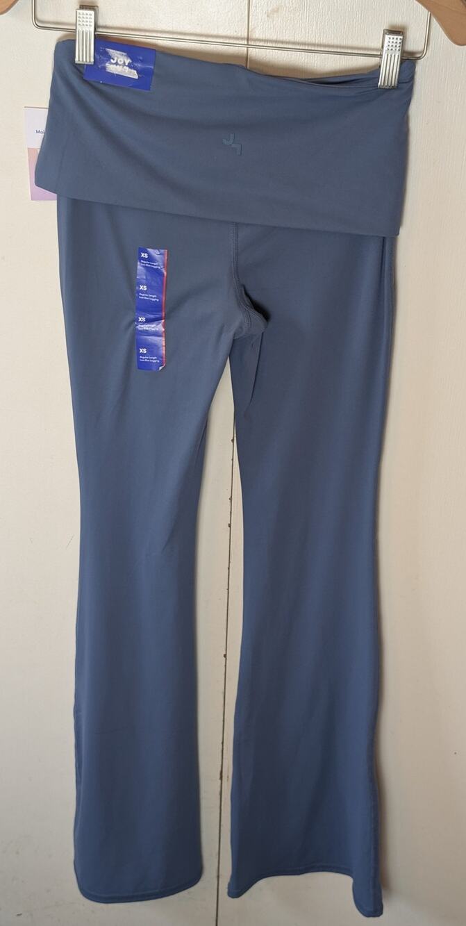JoyLab Blue Bootleg Low Rise Leggings XS